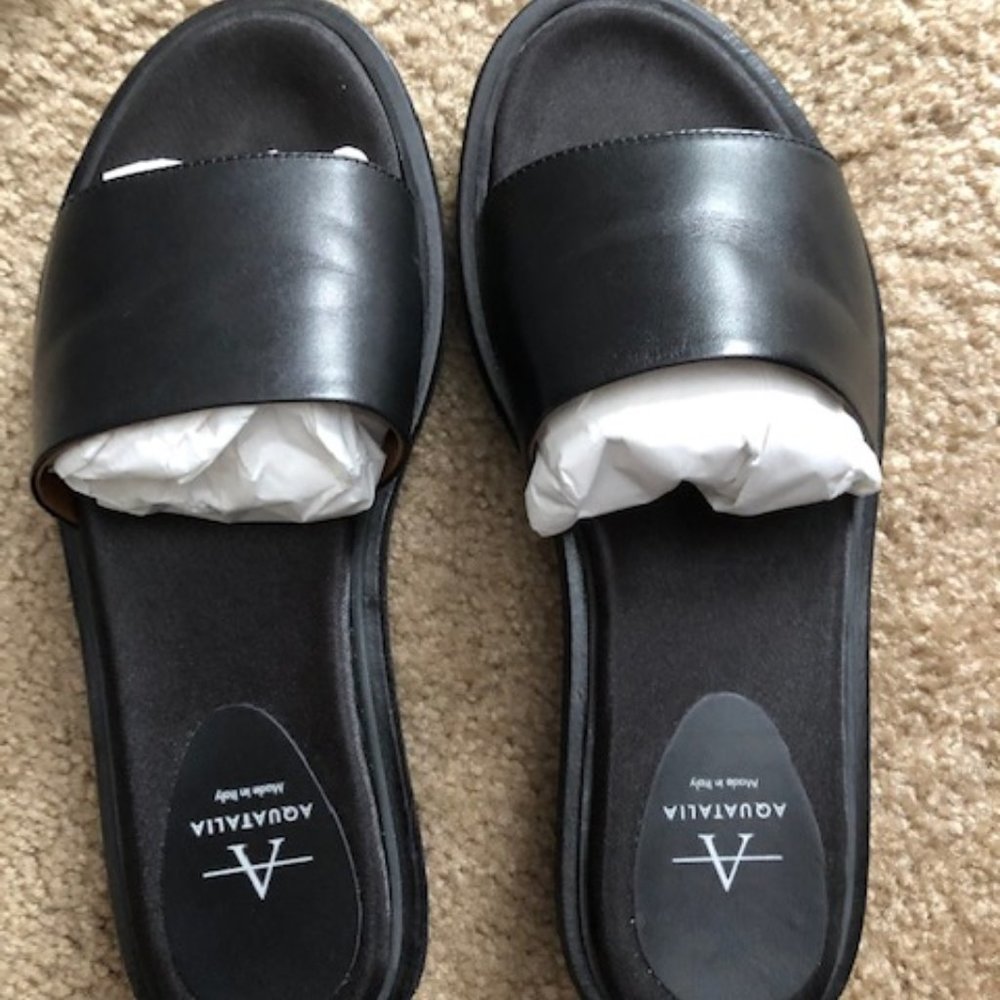Aquatalia Willah Calf Slide 6M